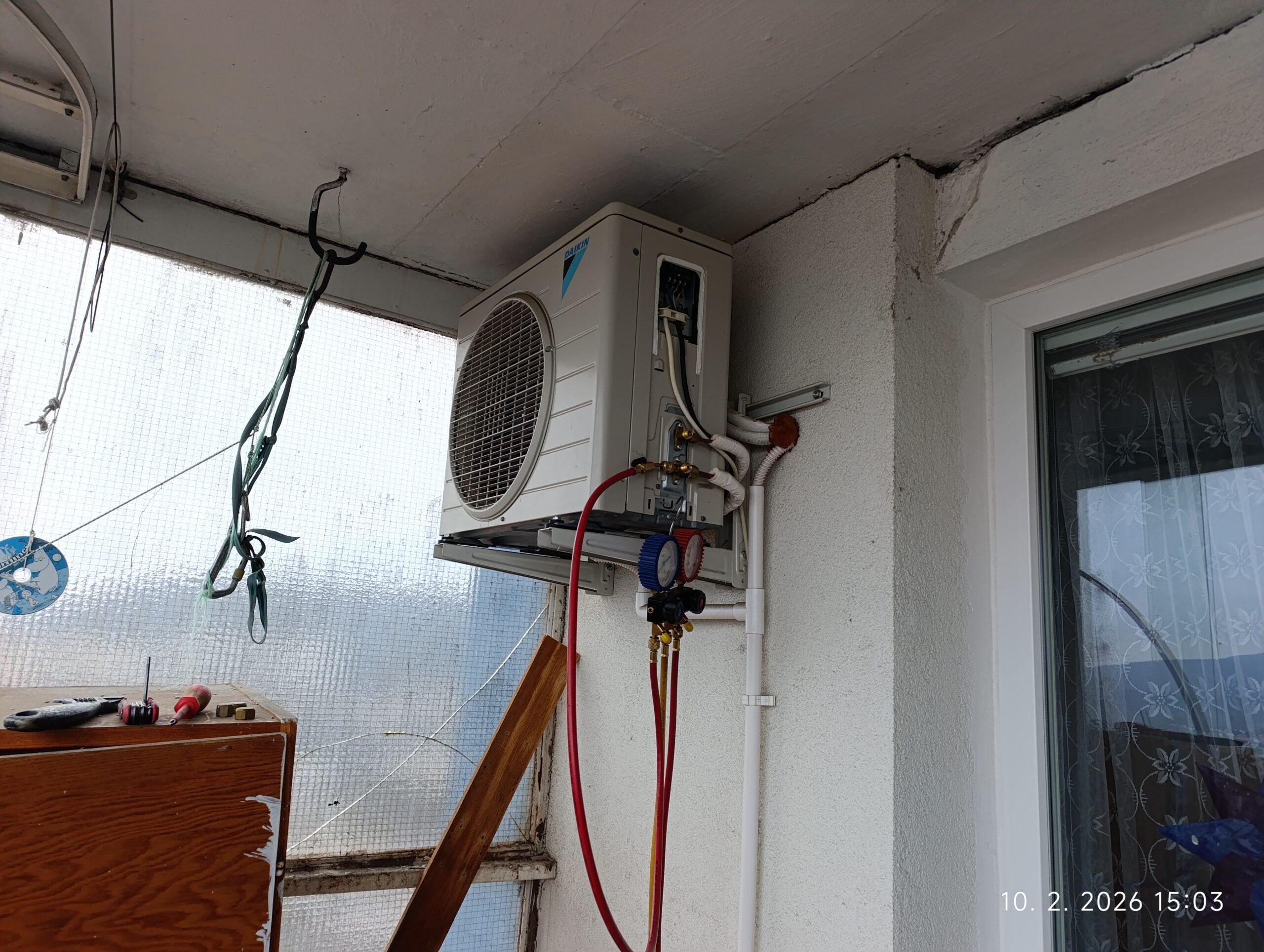 Vonkajšia jednotka klimatizácie a jej rozmery